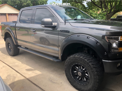 2015 Ford F-150 - 18x9 -12mm - Anthem Off-Road Aviator - Suspension Lift 6" - 35" x 12.5"