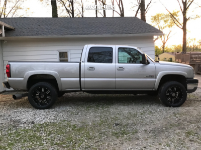 1 2005 Silverado 2500 Hd Chevrolet Stock Stock Anthem Equalizer Black Machined