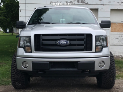 1 2010 F 150 Ford Rough Country Leveling Kit Anthem Defender Black