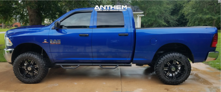 1 2014 2500 Ram Rough Country Leveling Kit Anthem Off Road 751 Defender Black