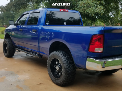 1 2014 2500 Ram Rough Country Leveling Kit Anthem Off Road 751 Defender Black