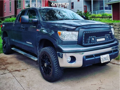 2011 Toyota Tundra - 18x9 18mm - Anthem Off-Road Defender - Leveling Kit - 285/60R18