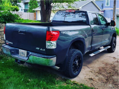 1 2011 Tundra Toyota Stock Leveling Kit Anthem Defender Black