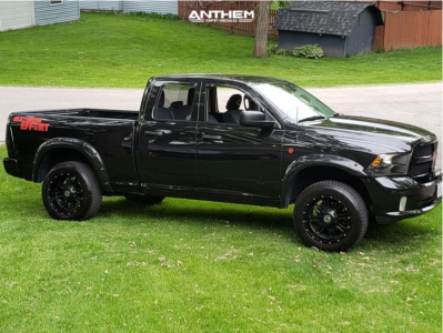 2017 Ram 1500 - 20x10 -24mm - Anthem Off-Road Instigator - Leveling Kit - 305/55R20