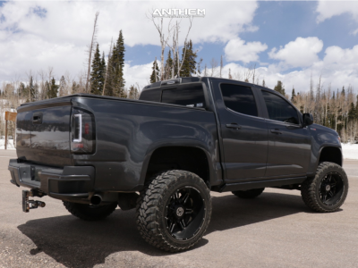 1 2016 Colorado Chevrolet Bds Suspension Lift 55in Anthem Equalizer Black Machined