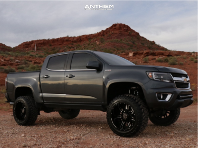 1 2016 Colorado Chevrolet Bds Suspension Lift 55in Anthem Equalizer Black Machined