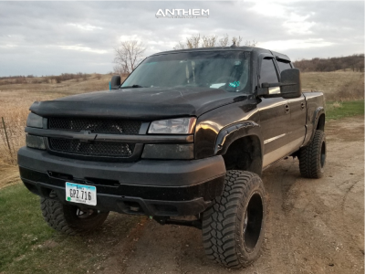 1 2005 Silverado 2500 Hd Chevrolet Superlift Suspension Lift 6in Anthem Gunner Black