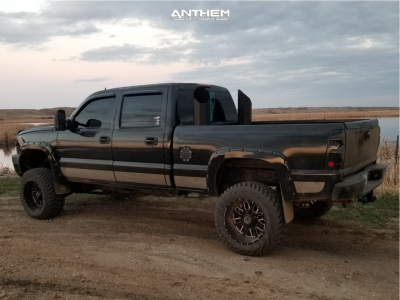 1 2005 Silverado 2500 Hd Chevrolet Superlift Suspension Lift 6in Anthem Gunner Black