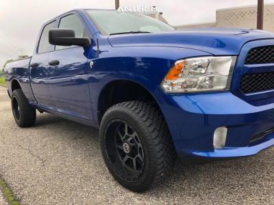 2019 Ram 1500 Classic - 20x10 -18mm - Anthem Off-Road Gunner - Leveling Kit - 275/55R20