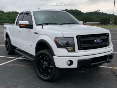 2013 Ford F-150 - 20x9 0mm - Anthem Off-Road Instigator - Leveling Kit - 305/50R20