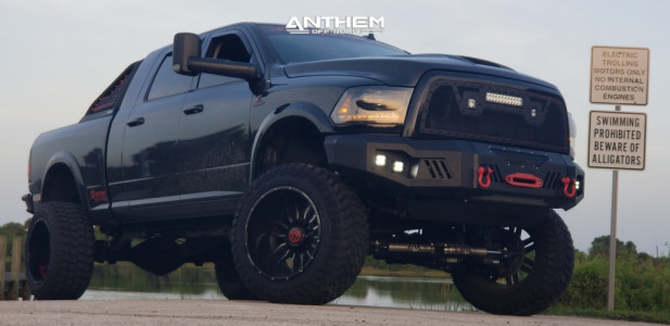 2014 Ram 2500 - 22x14 -76mm - Anthem Off-Road Equalizer - Suspension Lift 6.5" - 37" x 13.5"