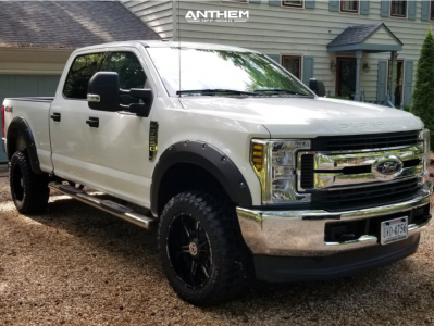 2018 Ford F-250 Super Duty - 20x10 -24mm - Anthem Off-Road Equalizer - Stock Suspension - 33" x 12.5"