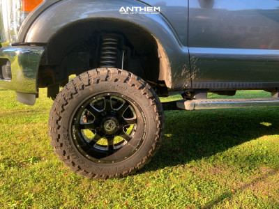 1 2011 F 250 Super Duty Ford Rough Country Suspension Lift 6in Anthem Off Road Commander Machined Accents