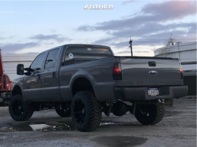 1 1999 F 350 Super Duty Ford Bds Suspension Lift 4in Anthem Defender Matte Black