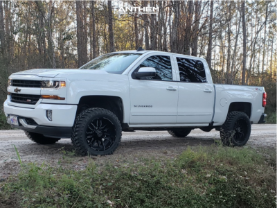 2018 Chevrolet Silverado 1500 - 20x10 -24mm - Anthem Off-Road Equalizer - Leveling Kit - 33" x 12.5"