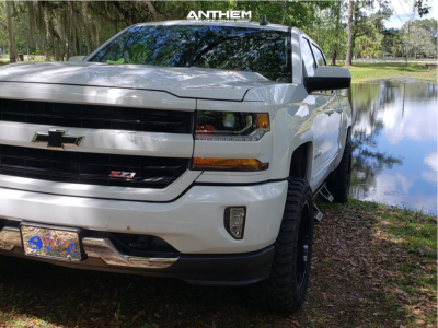 1 2018 Silverado 1500 Chevrolet Stock Leveling Kit Anthem Off Road Defenders Black