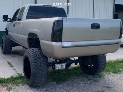 1 1999 Silverado 2500 Chevrolet Stock Suspension Lift 6in Body 3in Anthem Instigator Satin Black