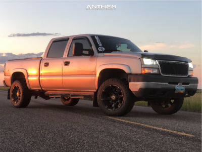 2006 Chevrolet Silverado 2500 HD - 20x10 -24mm - Anthem Off-Road Defender - Leveling Kit - 275/55R20