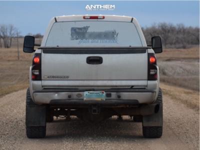1 2006 Silverado 2500 Hd Classic Chevrolet Unknown Leveling Kit Anthem Off Road Defender A712 Black