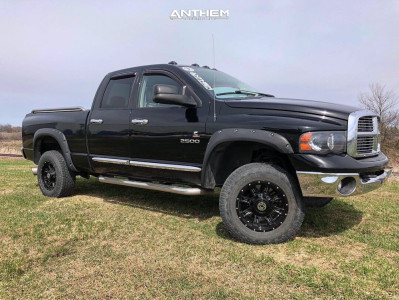 1 2004 Ram 2500 Dodge Stock Stock Anthem Off Road Instigator Black