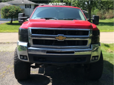 1 2008 Silverado 2500 Hd Chevrolet Rough Country Suspension Lift 65in Anthem Off Road Commander Black