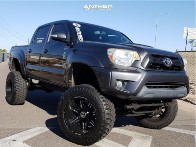 2012 Toyota Tacoma - 20x12 -44mm - Anthem Off-Road Equalizer - Suspension Lift 6" - 35" x 12.5"
