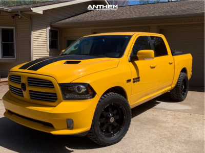 2016 Ram 1500 - 20x9 -12mm - Anthem Off-Road Defender - Stock Suspension - 305/55R20