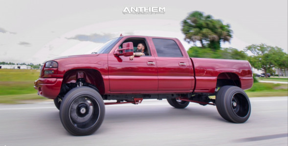 2006 GMC Sierra 2500 HD Classic - 22x14 -76mm - Anthem Off-Road Equalizer - Suspension Lift 6" - 35" x 12.5"