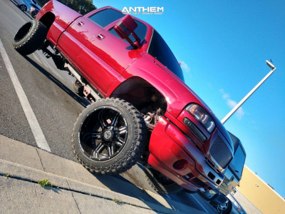 1 2006 Sierra 2500 Hd Classic Gmc Fabtech Suspension Lift 6in Anthem A751 Machined Black