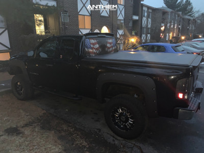 1 2011 Silverado 1500 Chevrolet Rough Country Suspension Lift 75in Anthem Enforcer Machined Accents