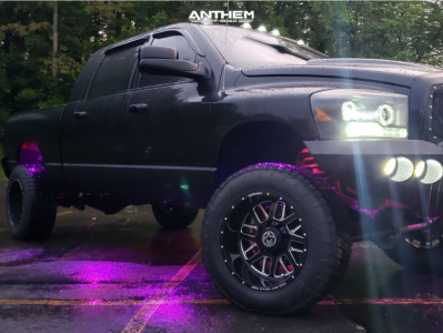 2006 Dodge Ram 2500 - 20x12 -44mm - Anthem Off-Road Gunner - Suspension Lift 3" - 35" x 12.5"