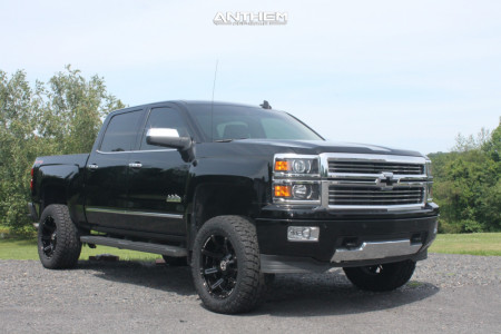 1 2015 Silverado 1500 Chevrolet Bilstein Suspension Lift 4in Anthem Off Road Defender Black