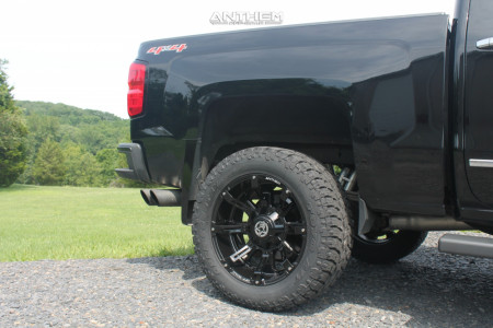1 2015 Silverado 1500 Chevrolet Bilstein Suspension Lift 4in Anthem Off Road Defender Black