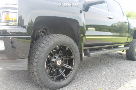 1 2015 Silverado 1500 Chevrolet Bilstein Suspension Lift 4in Anthem Off Road Defender Black