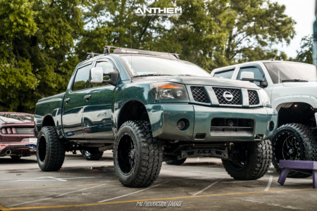 2004 Nissan Titan - 20x12 -44mm - Anthem Off-Road Equalizer - Suspension Lift 6" - 35" x 12.5"