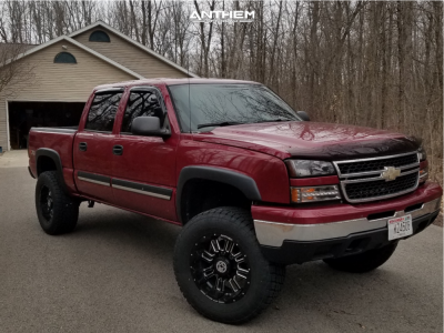 2006 Chevrolet Silverado 1500 - 20x10 -24mm - Anthem Off-Road Enforcer - Suspension Lift 6" - 35" x 12.5"