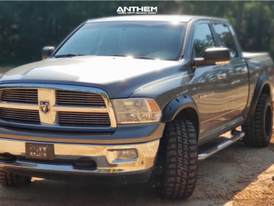 1 2012 1500 Ram Stock Stock Anthem Enforcer Matte Black