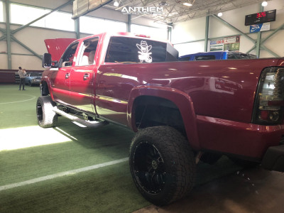 1 2004 Silverado 2500 Hd Chevrolet Mcgaughys Suspension Lift 7in Anthem Off Road Equalizers Black
