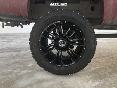 1 2004 Silverado 2500 Hd Chevrolet Mcgaughys Suspension Lift 7in Anthem Off Road Equalizers Black