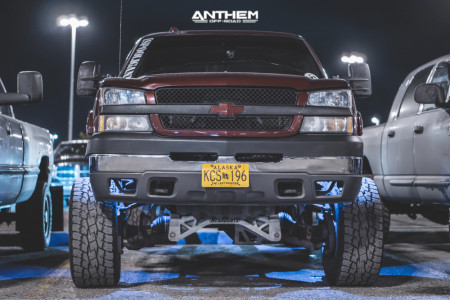 1 2004 Silverado 2500 Hd Chevrolet Mcgaughys Suspension Lift 7in Anthem Off Road Equalizers Black