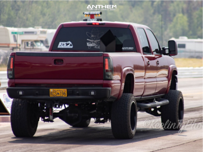 1 2004 Silverado 2500 Hd Chevrolet Mcgaughys Suspension Lift 7in Anthem Off Road Equalizers Black