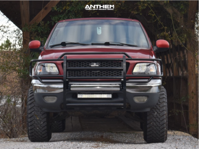 1 2000 F 150 Ford Rough Country Leveling Kit Anthem Gunner Black