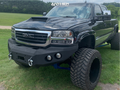 2003 GMC Sierra 2500 HD - 20x10 -24mm - Anthem Off-Road Commander - Suspension Lift 6" - 355/40R20