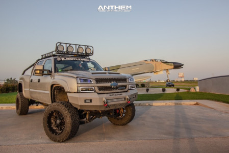1 2004 Silverado 2500 Hd Chevrolet Fabtech Suspension Lift 9in Anthem Instigator Machined Accents