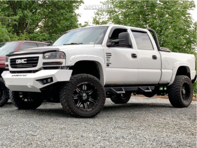 1 2007 Sierra 3500 Classic Gmc Bds Suspension Lift 5in Anthem Equalizer Machined Accents