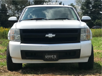 1 2008 Silverado 1500 Chevrolet Stock Stock Anthem Instigator Machined Black