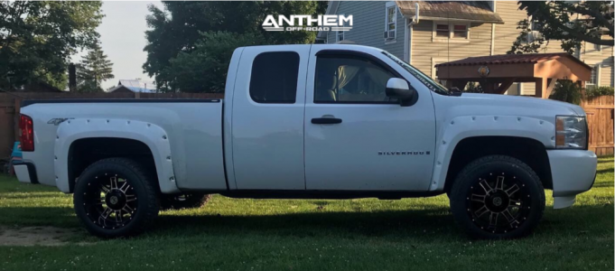 1 2008 Silverado 1500 Chevrolet Stock Stock Anthem Instigator Machined Black