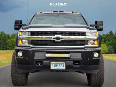 1 2015 Silverado 2500 Hd Chevrolet Rough Country Suspension Lift 35in Anthem Instigator Machined Black