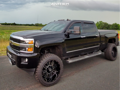 1 2015 Silverado 2500 Hd Chevrolet Rough Country Suspension Lift 35in Anthem Instigator Machined Black