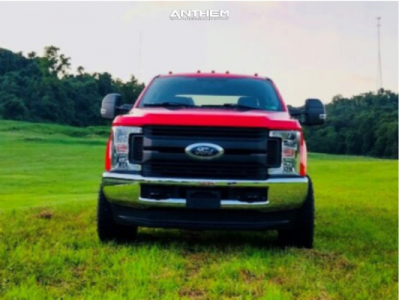 1 2017 F 250 Super Duty Ford Rancho Stock Anthem Enforcer Machined Black